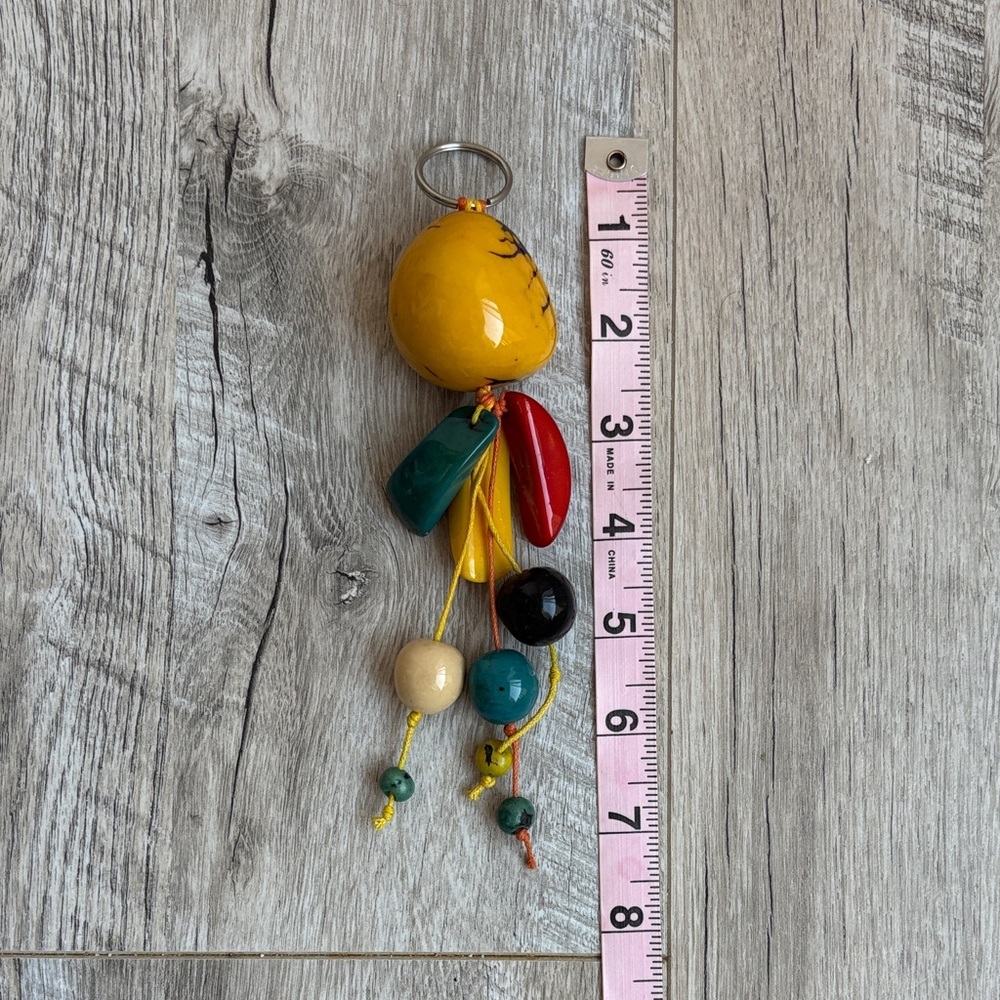 3/$15! Colorful Beaded Keychain - Picture 3 of 4